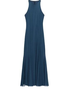 victoria beckham dress blue Dolman Midi Dress In Bluebell – Victoria Beckham